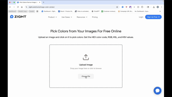 Upload your image.