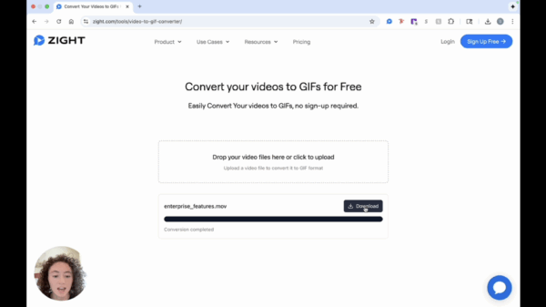 Download the Converted GIF