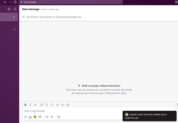 Emoji is ready to use