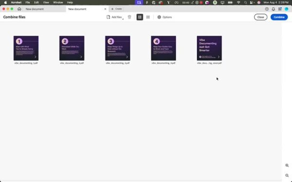 Arrange files