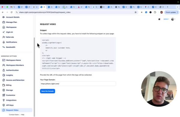 Install a snippet on your website.