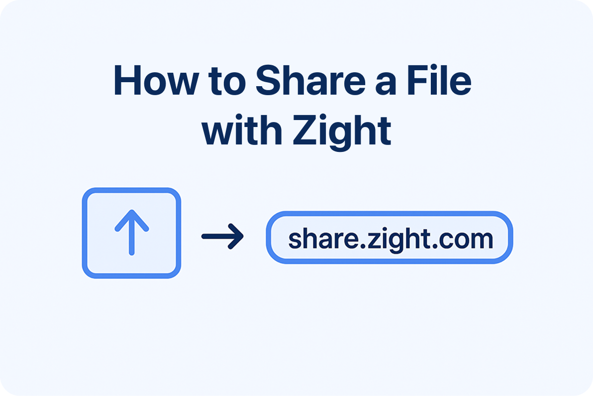 How to Share Large Files with Zight